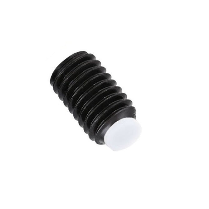 Acetal Tipped Socket Set Screws - M8 - 8x1.25mm - 20 mm  Alloy Steel - Carbon Steel