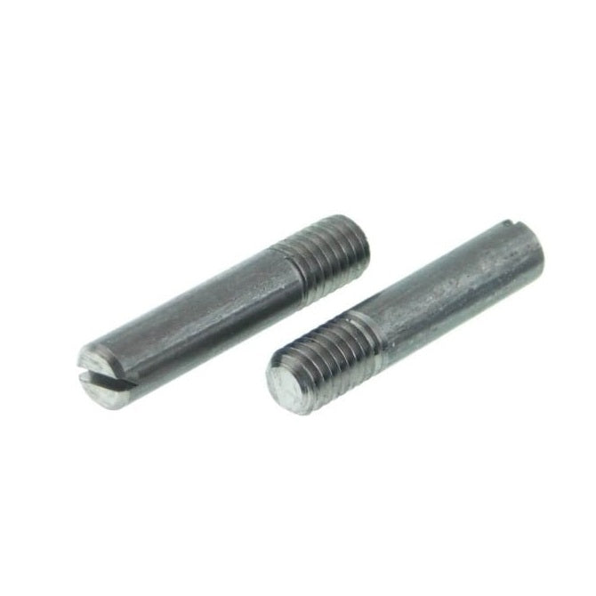 1044428 | SS030M-0060-ASP (5 Pcs) --- Partial Thread Slotted Set Screws - M3 - 3x0.5mm - 6 mm  - Steel Alloy, Rockwell B75 Screw