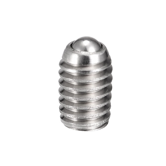 1060798 | SS050M-0086-S4-RB --- Rolling Ball Tip Socket Set Screws - M5 - 5x0.8mm - 8 mm  - 304 Stainless Steel A2, 18-8 with 440C Stainless HRC 50-55 tip Screw