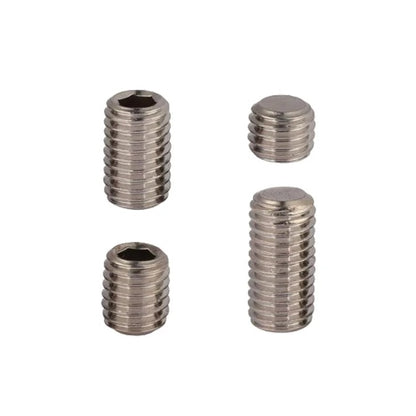1079417 | SS080M-0080-TC1 (10 Pcs) --- Standard Cup Point Socket Set Screws - M8 - 8x1.25mm - 8 mm  - Titanium - CP1 Commercially Pure Screw