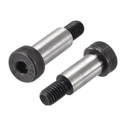 1080868 | SHLD080-020-SKT-C --- Shoulder Screws - 8x20 mm - M6x1.0 Socket Head - Carbon Steel - Hardened Screw