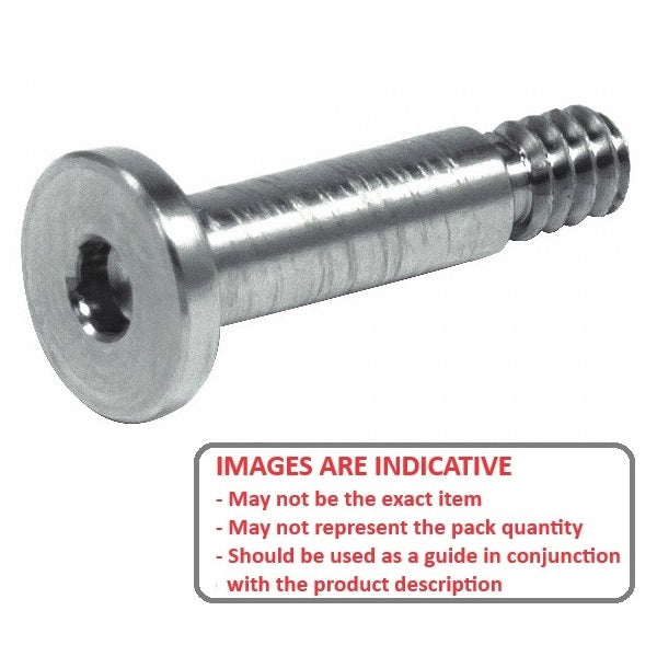 1051650 | SC040M-005-LS-C (25 Pcs) --- Large Shallow Head Screws - M4 - 4x0.7mm - 5 mm - Carbon Steel Screw