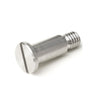 Shoulder Screws - 4x3.8 mm - M3x0.5 Slotted Shallow Head - Stainless Steel 303/304 Similar to A2, 18-8 HRB80