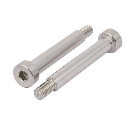 1051323 | SHLD040-004-SKT-S3 (2 Pcs) --- Shoulder Screws - 4x4 mm - M3x0.5 Socket Head - Stainless Steel 303/304 Similar to A2, 18-8 HRB80 Screw