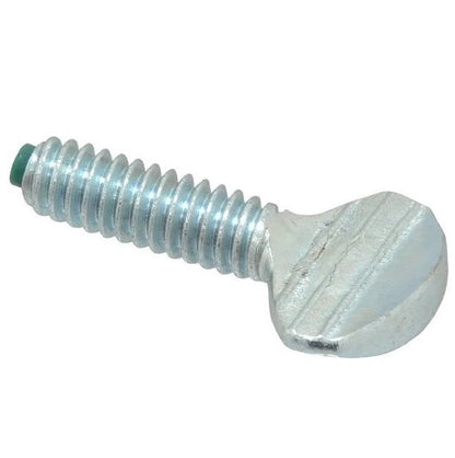 Thumb Screws - 10-32 UNF - 4.76mm - 12.7 - - Nylon Tip - Carbon Steel Zinc Plated Screw