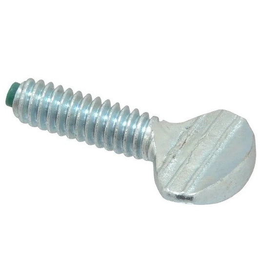 Thumb Screws - 10-32 UNF - 4.76mm - 25.4 - - Nylon Tip - Carbon Steel Zinc Plated Screw