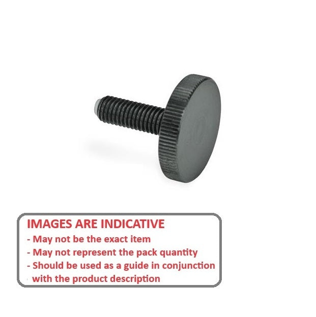 1057625 | THS048C-051-K-CS-FT --- Thumb Screws - 10-24 UNC - 4.76mm - 50.8 - - Flat Tip - Stainless Steel 303/304 Similar to A2, 18-8 HRB80 Screw