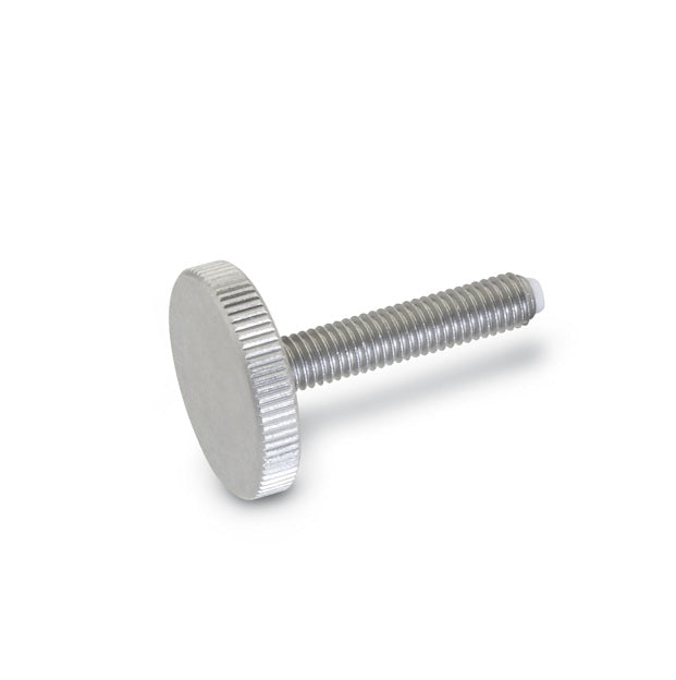 1057626 | THS048C-051-K-CB-FT --- Thumb Screws - 10-24 UNC - 4.76mm - 50.8 - - Flat Tip - Steel 12L14 Screw