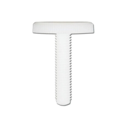 1055498 | THS035C-013-K-NY (Each) --- Thumb Screws - 6-32 UNC - 3.5mm - 12.7x15.88 mm Knurled - NYLATRON GS PA66 + MoS2 Screw