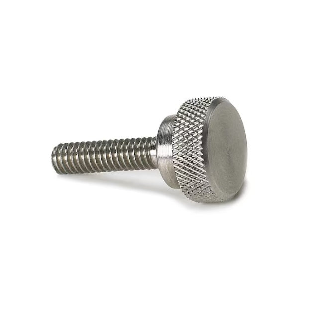 1061107 | THS050M-010-K-3-SHL --- Thumb Screws - M5 - 5x0.8mm - 10x21.5 mm Shoulder - Stainless Steel 303/304 Similar to A2, 18-8 HRB80 Screw