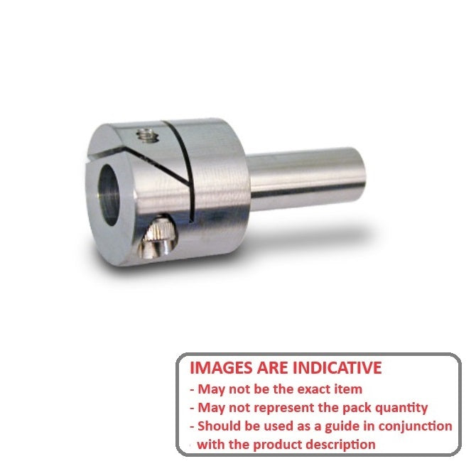 1084744 | SE095-064-445-F3 --- Shaft Extenders - 9.525x6.35x44.45 mm - Stainless Steel 303/304 Similar to A2, 18-8 HRB80 Extender