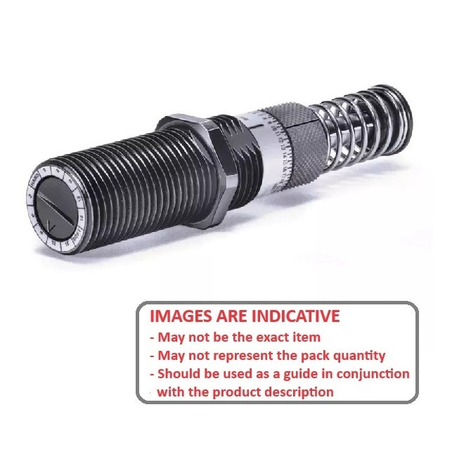 1132987 | ACEAS381RS --- Adjustable Shock Absorbers - 25.4 mm 1-12 UNF - 25.4mm - - 127.00 / 85.60 Miniature