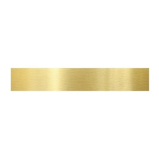 Brass Strip - 0.635x12.7x300 mm - Brass
