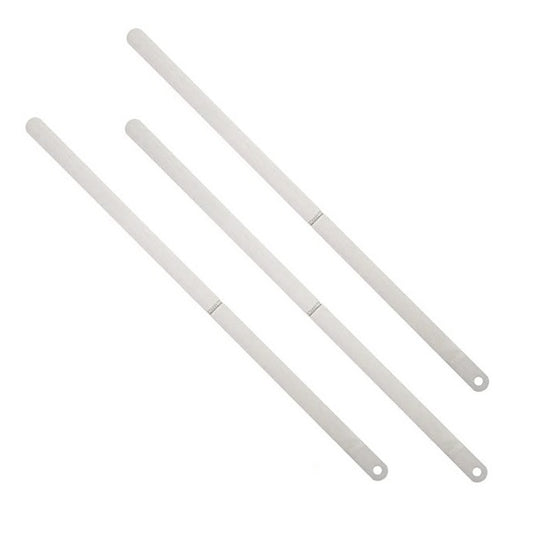 Stainless Feeler Gauge Stock - 0.076x12.7x127 mm - Stainless Steel