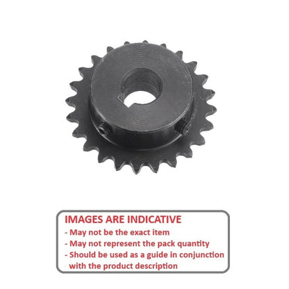 1129624 | SP1-095-047B-024-254-CK --- Roller Chain Sprockets - 24 tooth - 72.7x22.23 mm Simplex - Carbon Steel Sprocket