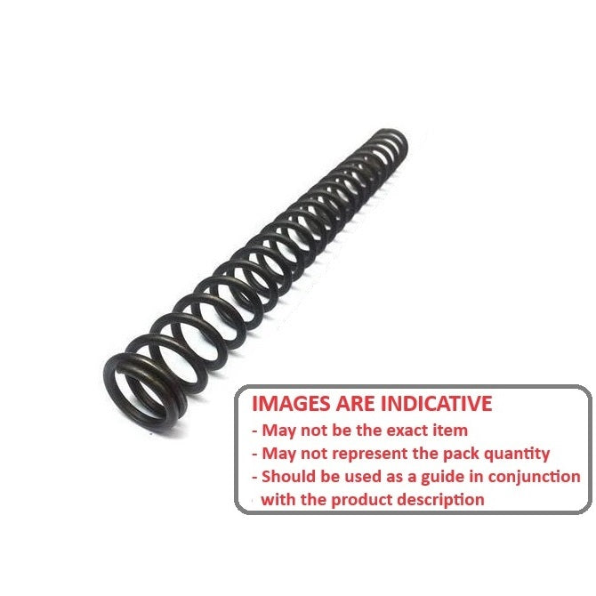 1041576 | CS-0239-9144-03-M --- Compression Springs - 2.39x914x0.33 mm - Music Wire Spring