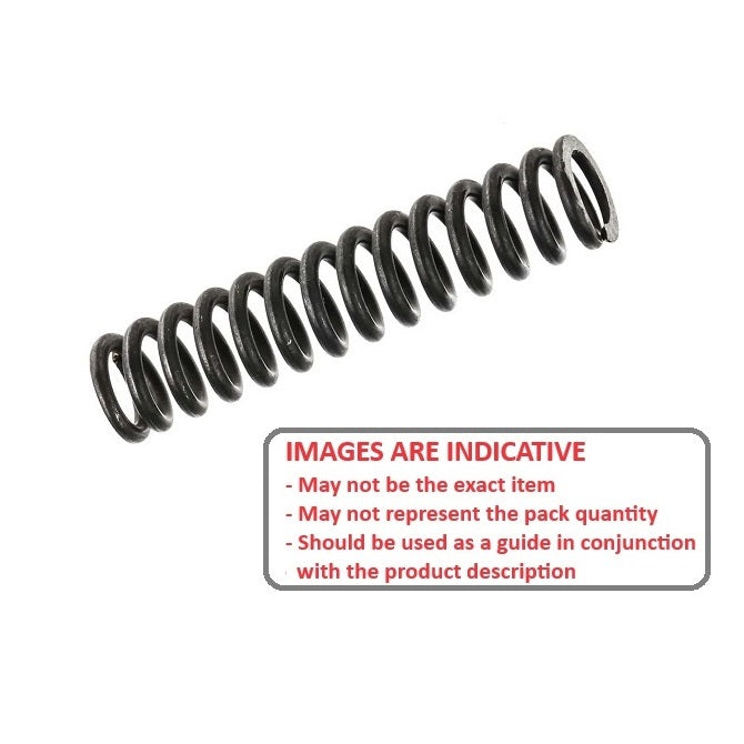 1154180 | CS-4285-1270-45-M-G --- Compression Springs - 42.85x127x4.5 mm Music Wire - Carbon Spring Steel