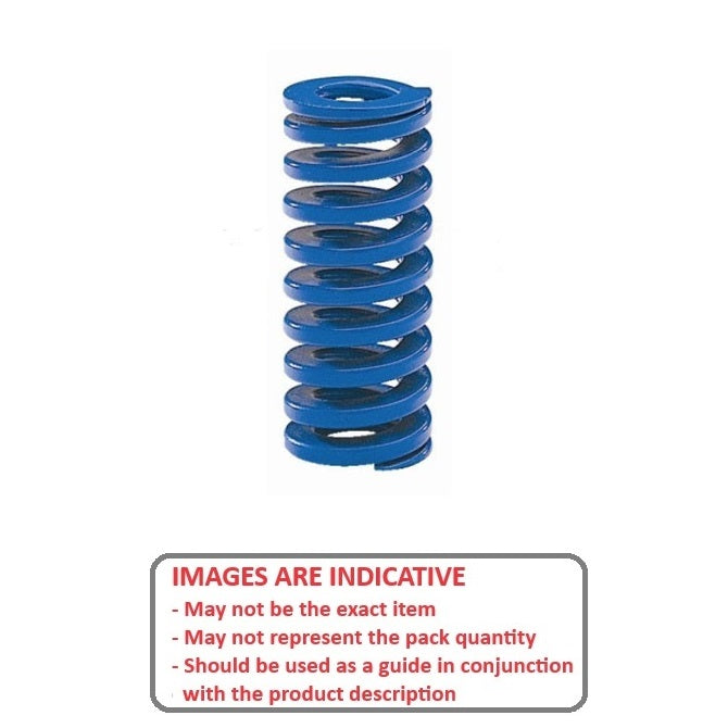 1099714 | DS-125-032-MD --- Die Springs - 12.5x6.3x32 mm Metric - Carbon Spring Steel