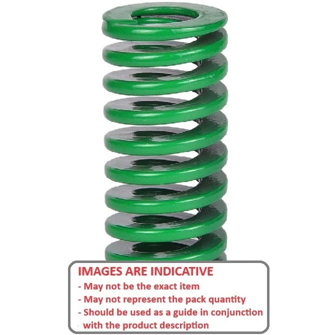 1099713 | DS-125-032-LD --- Die Springs - 12.5x6.3x32 mm Metric - Carbon Spring Steel