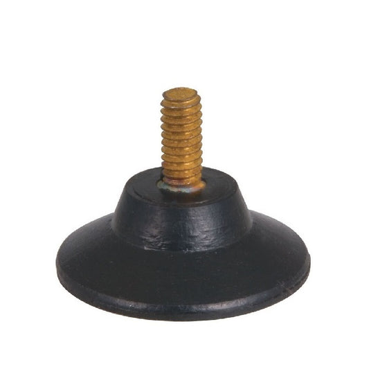Suction Cups - 25.4x7.94 mm - 8-32 x 1/4" Stud - Blend of natural rubber and SBR rubber
