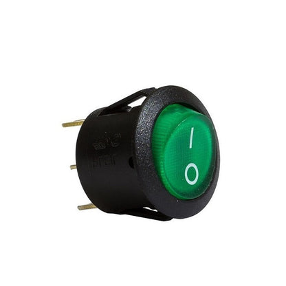 1036017 | SW-020-G (2 Pcs) --- Rocker Switches - Colour Green 20 - 12V/20 Amp