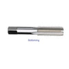 Threading Tools - 0BA -Approx. 6mm- 1.000 mm / 25.4 TPI - Bottoming - High Speed Carbon Steel