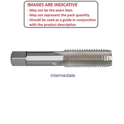 1048632 | TPC-032F-I-H --- Threading Tools - 5-44 UNF - 3.18mm - 0.577 mm / 44 TPI - Intermediate Hand Taps - High Speed Carbon Steel Tap