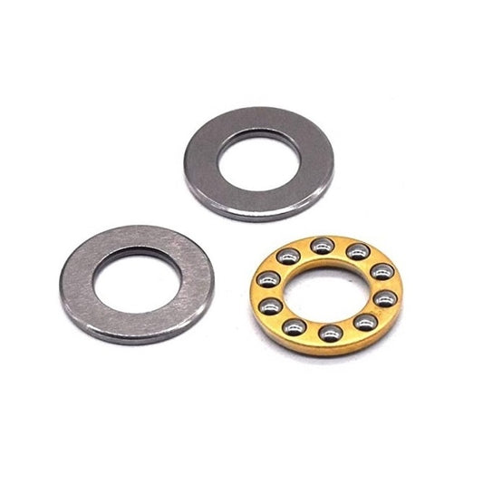 Thrust Ball Bearings - 5x11x4.5 mm / 5 mm Flat - Chrome Steel