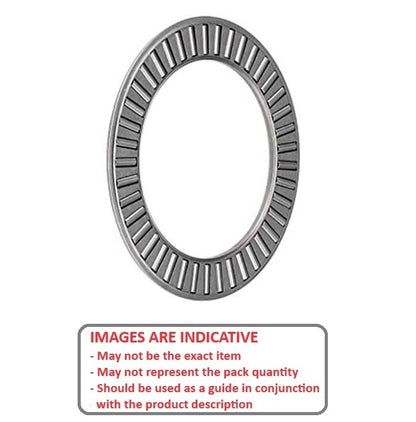 1106080 | T-0143-0254-RC --- Thrust Roller Bearings - 14.27x25.4 mm - Rollers and Cage / 1.98 mm  - Carbon Steel Cage and Rollers Only