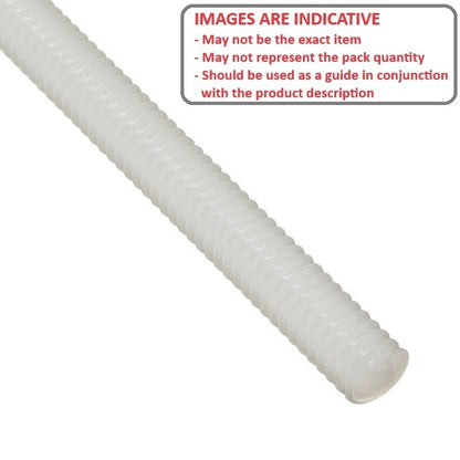 1109254 | AT159C-0300-NY (Length) --- Allthread Threaded Rod - 5/8-11 UNC - 15.88mm - 2.309 mm / 11 TPI 300 mm Plastic - Nylon Polyamide 6/6