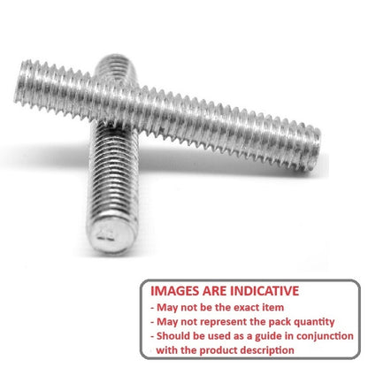 1042898 | AT029C-0019-S4 (200 Pcs) --- Threaded Studs Threaded Rod - 4-40 UNC - 2.85mm - 19.05 mm - 18-8 Stainless Steel
