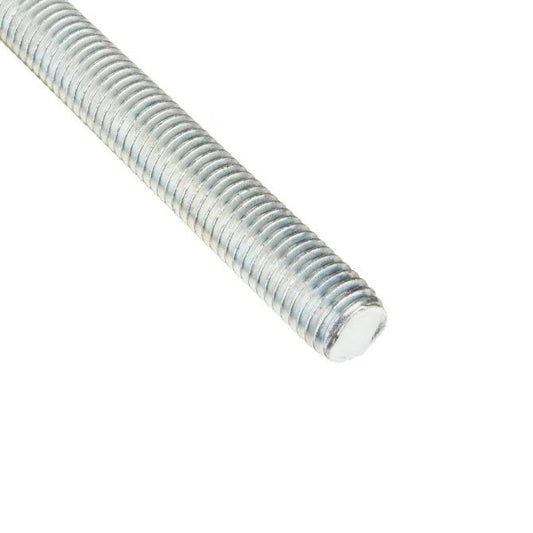 Allthread Threaded Rod - M6 - 6x1mm - 1.000 mm / 25.4 TPI 1000 mm  - Zinc Plated Mild Steel