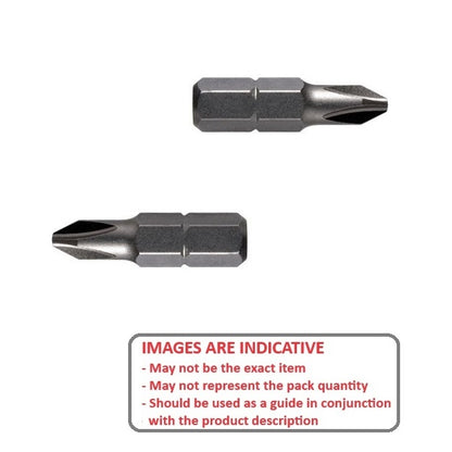1223555 | GFB03C (2 Pcs) --- Bits Tools - End Type Phillips Size 3 25 mm Insert