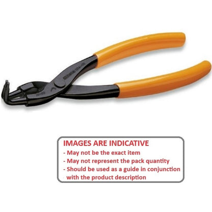 1118342 | PRS-I018-90 --- Circlip Pliers Tools - Clip Size Range 19 - 60 mm - 0.75 to 2.36 inches - 90 &#176; - Internal Only Internal