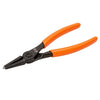 Circlip Pliers Tools - Clip Size Range 8 - 10 mm -0.3 to 0.4 inches- Straight &#176; - Internal Only