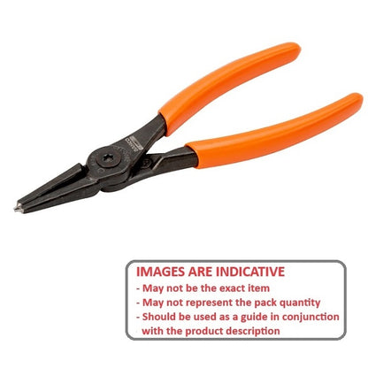 1190261 | PRS-I032 (Each) --- Circlip Pliers Tools - Clip Size Range 85 - 165 mm - 3.35 to 6.5 inches - Straight 0 ° - Internal Only Internal