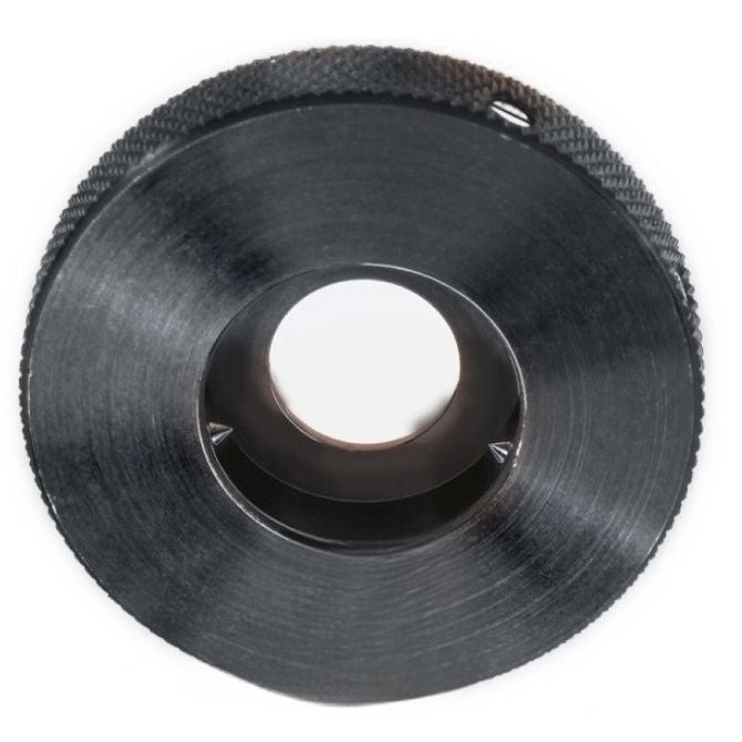 1114508 | DH-160-RND --- Button Die Holders Tools - 16 mm Round - Knurled Edges