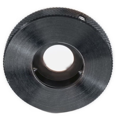 1114508 | DH-160-RND --- Button Die Holders Tools - 16 mm Round - Knurled Edges