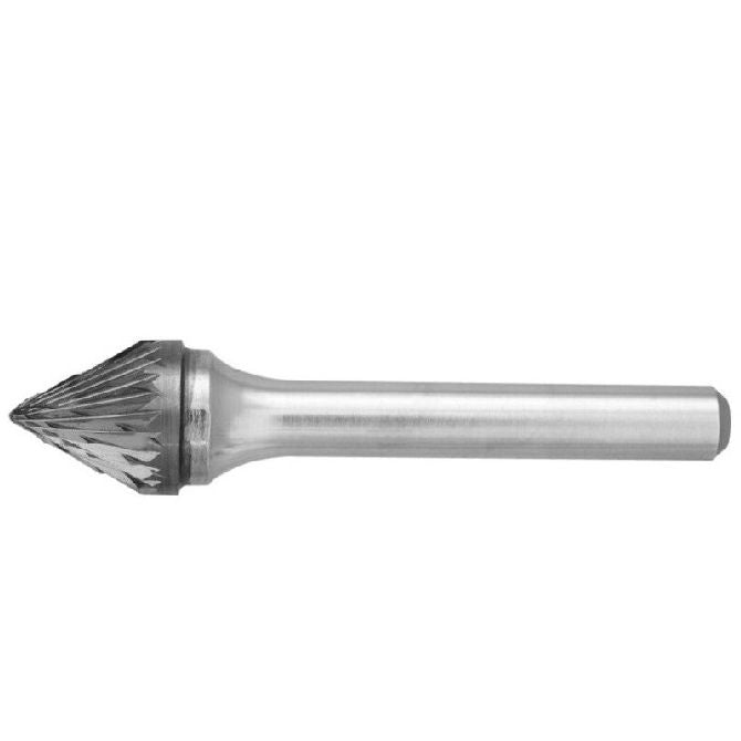 1224913 | GAR74132RS --- Rotary Files Tools - Type Taper Shape - 90 deg - 3.175 Double Cut - Carbon Steel File