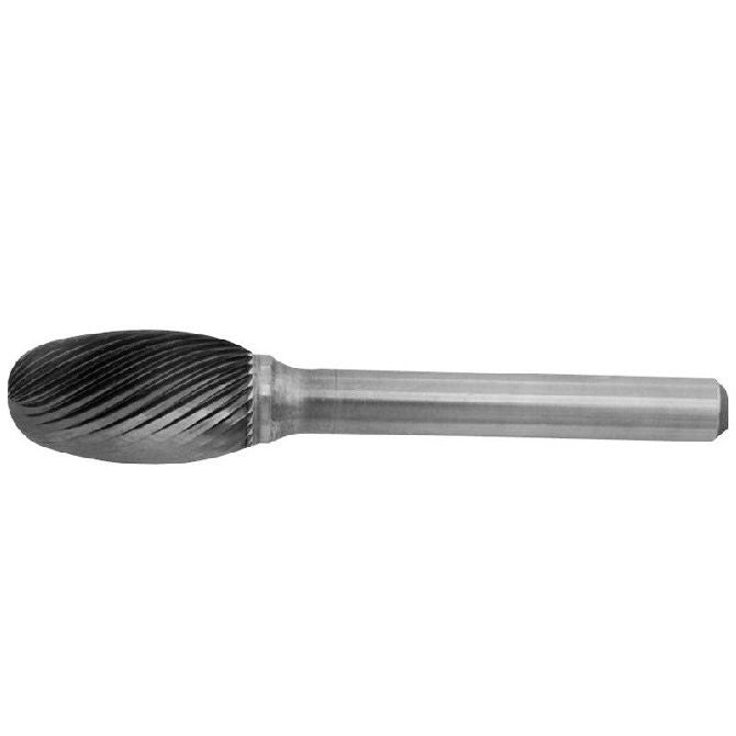 1224784 | GAR74080RS --- Rotary Files Tools - Type Egg Shape 3.175 - 5.556 Standard Cut - Carbon Steel File