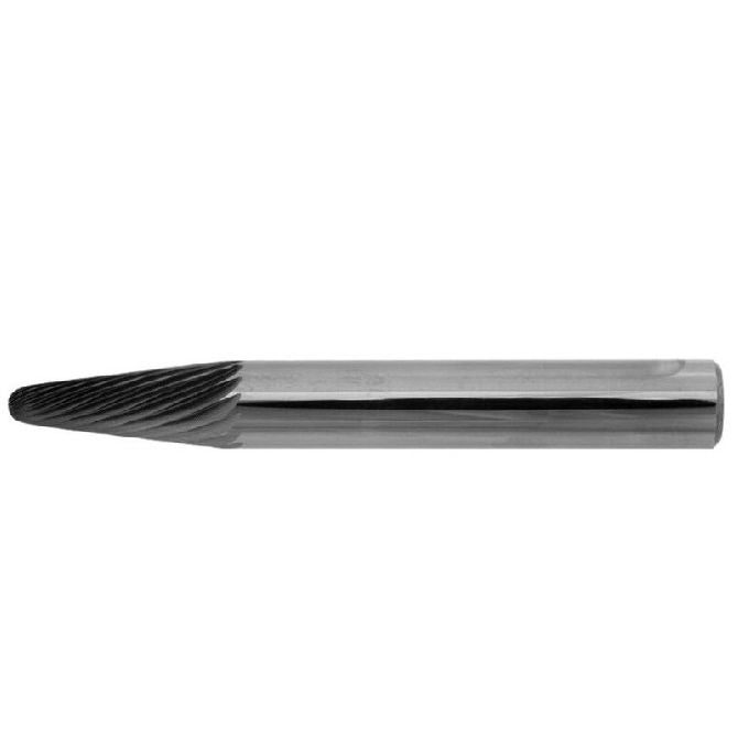 1224794 | GAR74150RS --- Rotary Files Tools - Type Cone - Radius - 8 deg - 3.175 - 12.7 Standard Cut - Carbon Steel File