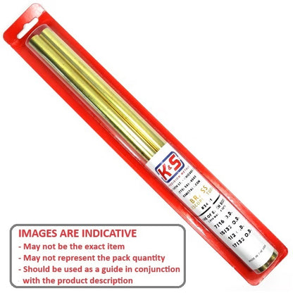 1150608 | AST-TUB-BRS-04 --- Small Parts Assortment Kits - Selection Tubing 4 - Telescoping Tubing 300mm Long - Brass