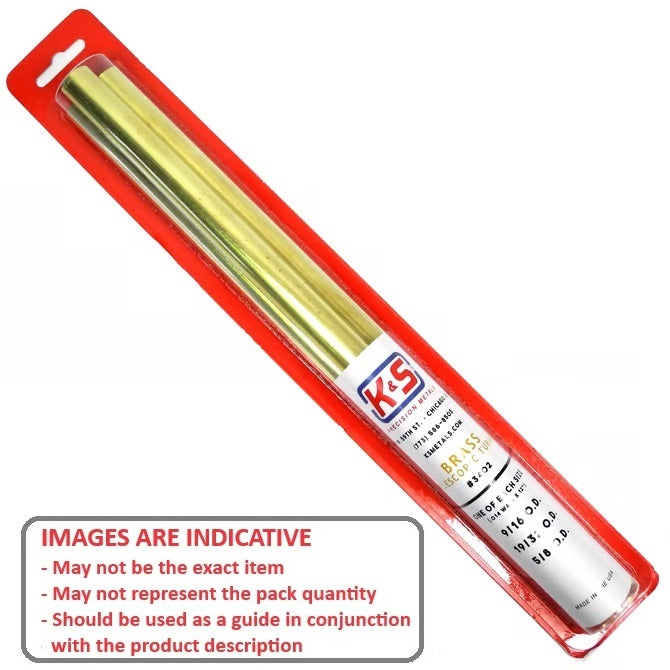 1150577 | AST-TUB-BRS-03 --- Small Parts Assortment Kits - Selection Tubing 3 - Telescoping Tubing 300mm Long - Brass