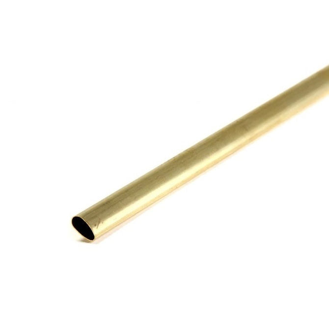 1074554 | 0T-0066-STLN-BR-0300 --- Streamline Tube - 6.6 mm - 3.5 - 300 mm - Brass