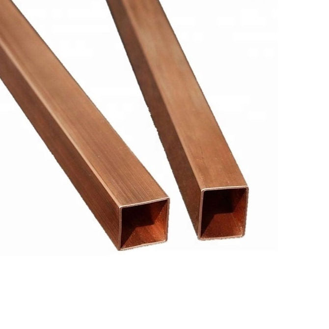 1048680 | 4T-0032-0025-0300-COP --- Square Tube - 3.18x2.46x300 mm - Copper