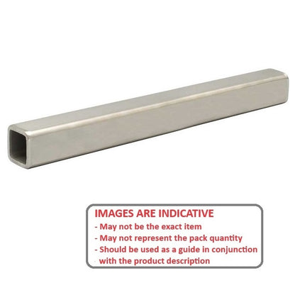 1134696 | 4T-0254-0610-S3 --- Linear Shafting - 25.4x609.8 mm - 304 Stainless Steel Square Shaft