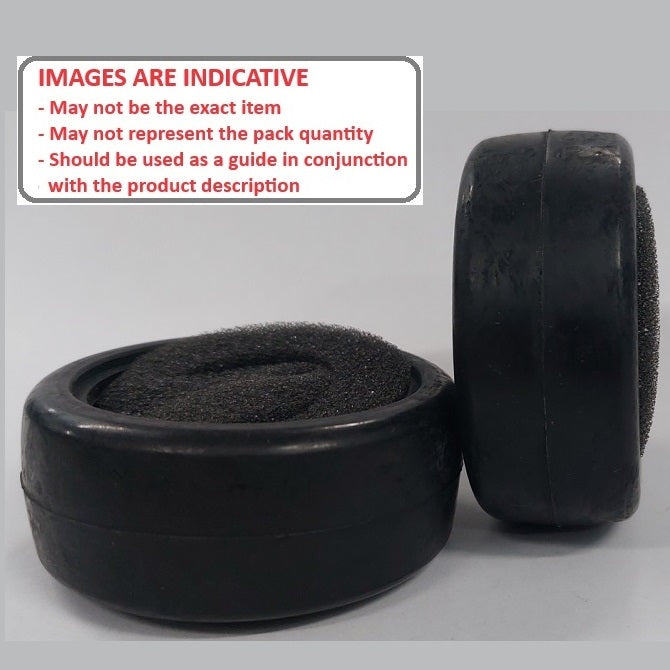 1226394 | TY-XR-063-26-SLK (2 Pcs) --- RC Car Tyres Hobby - Type Slicks 63x26 mm Tenth Scale - Natural Rubber Tyre