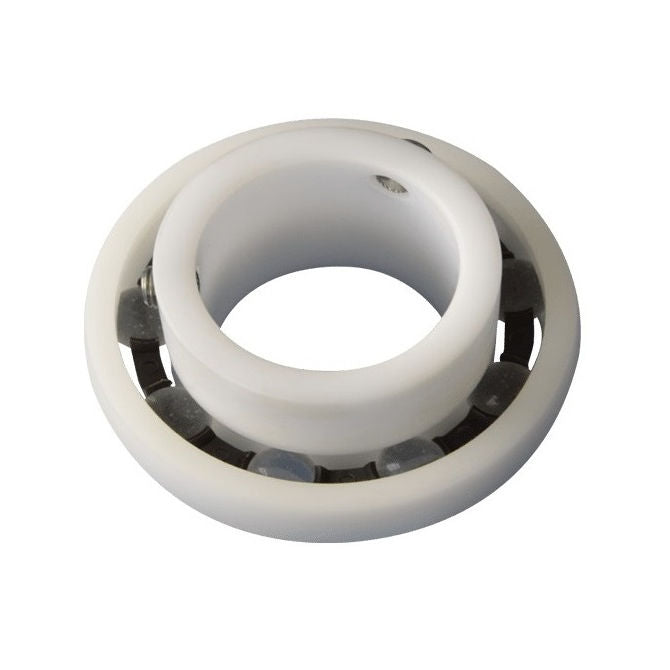 1120128 | P-UC205-12-AGL (5 Pcs) --- Spherical OD Bearings - 19.05x52x34 mm Suits Plastic Housings - Acetal with Glass Balls Bearing