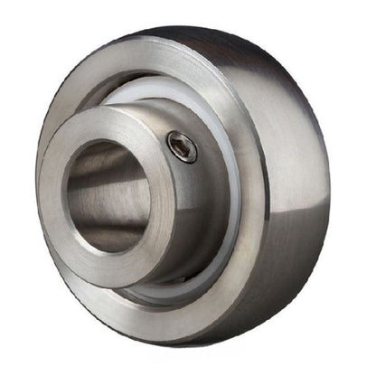 1110625 | S6-UC204-10 --- Spherical OD Bearings - 15.875x52x31 mm Suits Plastic Housings - Stainless Steel 316 Similar to A4, 18-10 Bearing