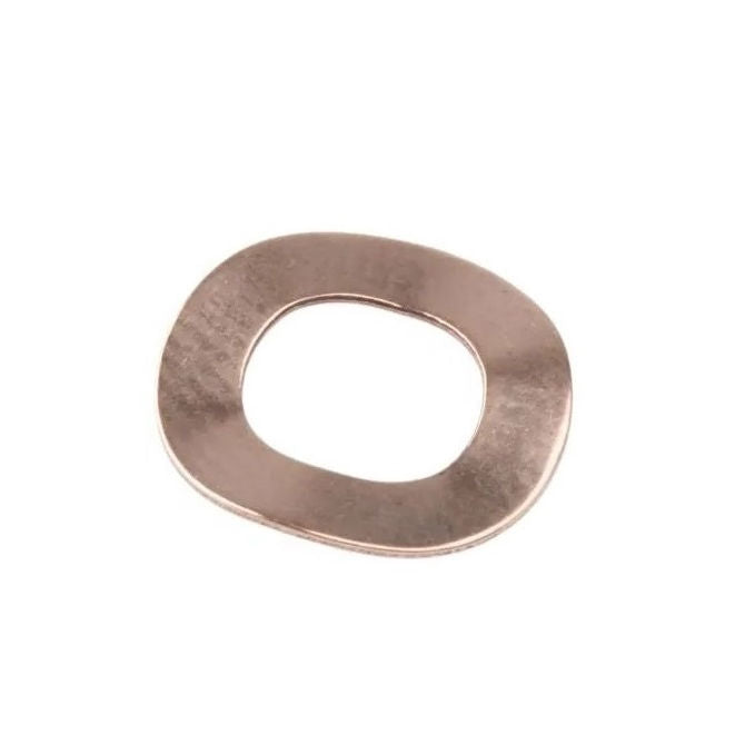 1056203 | W0048-T-010-008-W3-BC (10 Pcs) --- Spring Washers - 4.76x9.53x0.81 mm 3 Wave - Beryllium Copper Washer